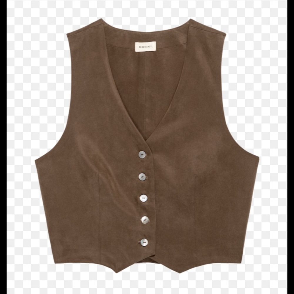 DONNI Cropped Vest